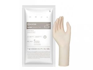 Sterilní operační latexové rukavice Mercator SANTEX Powder-Free 2 ks velikost 6,5