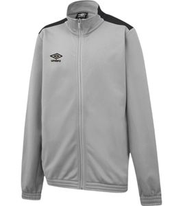 umbro Knitted Jacket Herren Fitness-Jacke athletische Trainings-Jacke 64525U Grau, Größe:XL