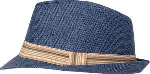 Leoberg Uni Trilby Hut - Sonnenhut für Erwachsene Größe L/XL in 156026-Blau-12