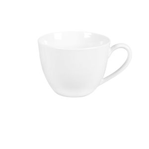 Hrnek na cappuccino ze série nádobí Bianco z bílého porcelánu 250 ml