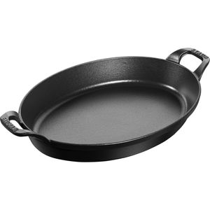 Staub,Specialities,Ofenform,Schwarz,Gusseisen,oval