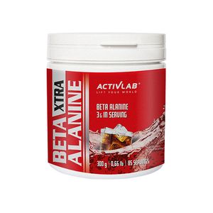 Activlab Beta Alanine Xtra 300g, Ausdauer und Kraft, verlängert die Trainingszeit - Cola