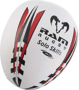 Solo Skill Rugby Ball - Ultimatives Einzeltraining - 3D-Grip - Üben Sie das Hüpfen und Fangen individuell - Größe 5