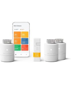 tado° Smartes Heizkörperthermostat - Wifi Starter Kit V3+Basic ,inkl. 3 x Thermostat für Heizung Smart Home