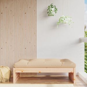 vidaXL Zahradní stolička 120x80 cm Borovicový masiv