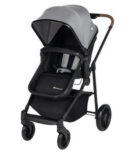 Bebeconfort Haze buggy mit i-Size Kindersitz, geeignet ab der Geburt bis zu 4 Jahren, 0-22 kg, Grey