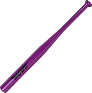 MUWO Baseballschläger 28" aus legiertem Stahl, rostfrei, lackiert, stabil und leicht, rutschfester Griff – ideal für Sport und Dekor violett | MW-259