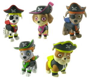 Paw Patrol Sammelfigur »Pirat« 5er Set Rubble Marshall Skye Zuma Rocky