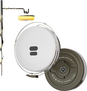 Multifunktionale Tragbare Campingleuchte | 10m Einziehbare Camping Lichterkette | Wasserdichte Campingzeltleuchte mit mehreren Beleuchtungsmodi | LED-Lichterkette, Campingbeleuchtung für Zelte