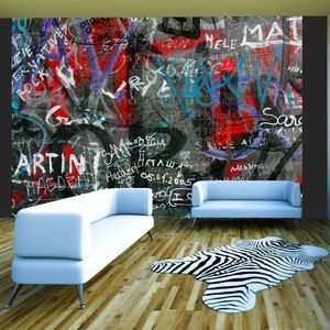 Artgeist Fototapete - Urban graffiti 200 x 154 cm Full-HD Druck