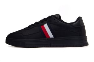 Tommy Hilfiger Herren Sneaker FM0FM04824 0GQ Farbe: Schwarz Größe: 45