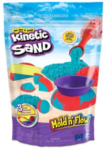 Kinetic Sand - Zweifarbiger kinetischer Sand mit Zubehör