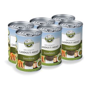 Bellfor Landgut-Menü - Nassfutter - getreidefrei - 6x400 g