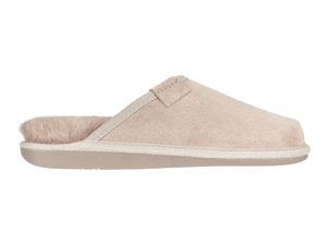 Vanuba - Dámské pantofle Moderní pantofle z pravé kůže a přírodní vlny D016 Beige, Velikost 37 EU