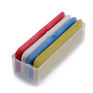 4 Schneiderkreiden Markierkreide Stoffkreide Kreideplatten Farbwahl, Farbe:bunt