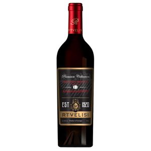 Rtvelisi Saperavi Merlot Premium Collection Rotwein Trocken Wein aus Georgien