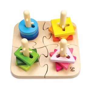 Hape Early Explorer Kreatives Steckpuzzle, E0411