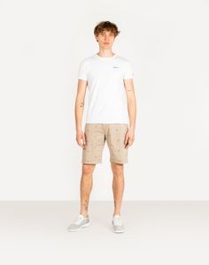 Pepe Jeans Shorts "Miles Short Icon" -  PM800849 | Miles Short Icon - Beige-  Größe: 30(EU)