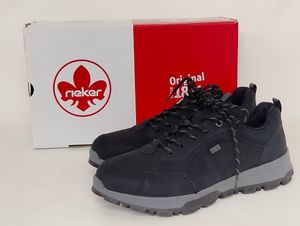 Rieker TEX Herren Schnürhalbschuh schwarz 44