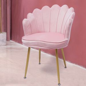 Jediné křeslo Čalounění křesla Růžový květinový tvar Lounge Sofa Make-up židle s opěradlem Casual Chair Recliner Ložnice