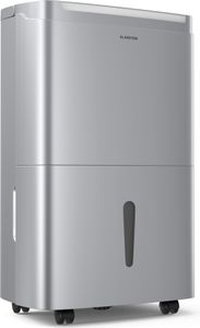 Odvlhčovač vzduchu Klarstein DryFy Connect 50L – ovládání pomocí aplikace WLAN, 7l nádrž, 24hodinový časovač, automatické režimy vysoušení, přenosný, elektrický odvlhčovač vzduchu pro sklepy a místnosti do 55 m²