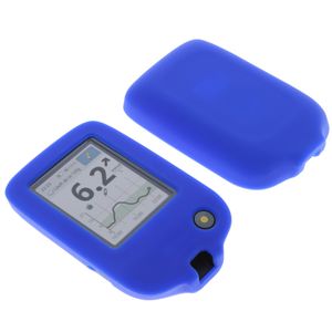 foto-kontor Tasche kompatibel mit Abbott Freestyle Libre 3 Hülle Silikon Schutzhülle blau