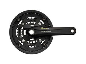 Shimano Alivio T4010 175 mm 22T-32T-44T Octalink Kurbelgarnituren