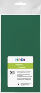 Heyda 203310559 Seidenpapier 50 x 70 cm dunkelgrün (ABVK)