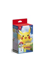 Nintendo Pokémon: Let's Go, Pikachu!, 1 Nintendo Switch-Spiel + Poketball Plus