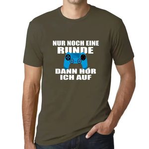Herren Grafik T-Shirt Nur Noch Eine Runde Öko-Verantwortlich Vintage Jahrgang Kurzarm Lustige Druck Geburtstag Geschenk Mann