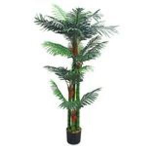 Umelá palma veľká umelá palma umelá rastlina palma umelá ako skutočná plastová rastlina areková palma 150 cm vysoká balkónová dekorácia Decovego