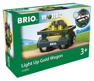 BRIO Zlatý vozík so svetlom BRIO 63389600