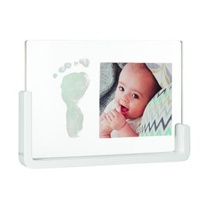 Baby Art Transparenter Handabdruck Rahmen Holz