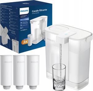 PHILIPS AWP2980WH3 automatischer Tischfilter mit Filterset, Kanne