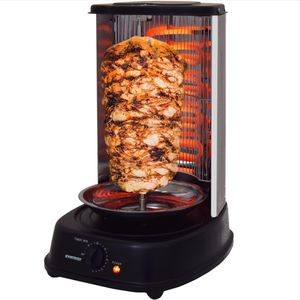 Grill do szaszłyków Plumos | Rożen | Grill do kurczaka | Grill do gyrosa | Grill do kebaba klasy A bez akcesoriów