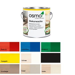 OSMO Dekorwachs INTENSIV in 10 verschiedenen Farben OSMO Dekorwachs INTENSIV in 10 verschiedenen Farben-Seide-0,375 Liter