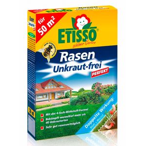 ETISSO® Rasen Unkraut-frei perfekt 50 ml für 50 m² Unkrautvernichter
