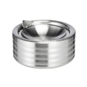 Edelstahl Aschenbecher Klapp-Sturm-Gluttöter