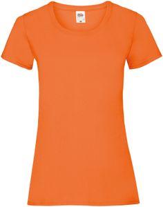 Fruit of the Loom Valueweight T Lady-Fit Farbe: orange Größe: M