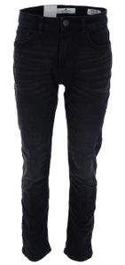 TOM TAILOR JOSH Herren Regular Slim Fit Jeans, Tom Tailor Farben:Overdyed Black Denim 10258, Jeans Größen:W32/L32