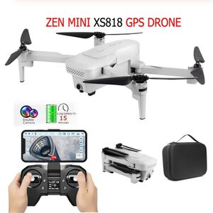 Visuo XS818 Zen Mini GPS Drohne mit 5G WiFi FPV 4K HD Doppelkamera RC Quadcopter