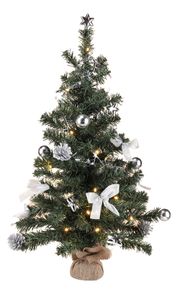 20 LED Weihnachtsbaum Christbaum Tannenbaum Baum geschmückt 75 cm