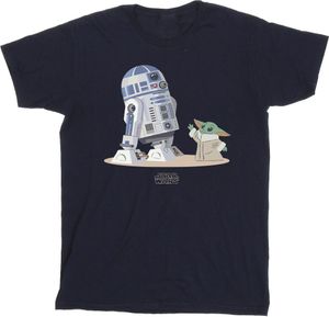 Star Wars - "The Mandalorian" T-Shirt für Jungen BI37506 (152-158) (Marineblau)