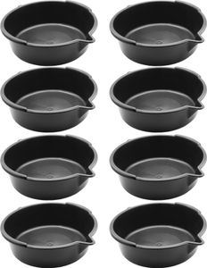 8x Ölauffangwanne Ölwanne Ölwechsel Auffangwanne Plastikwanne Ölauffang 8 Liter