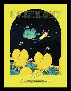 Rick And Morty - Gerahmtes Poster "Classrickal Goodbye Moonmen" PM8642 (40 cm x 30 cm) (Gelb/Schwarz/Weiß)