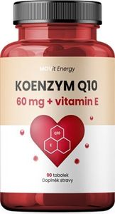 Koenzym Q10 60 mg + vitamín E Premium 90 kapslí