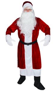 Premium Weihnachtsmann Mantel, 6-teilig, Größe:XXXL/XXXXL