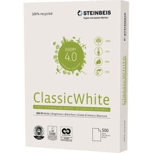 Steinbeis Kopierpapier ClassicWhite 521608010001 DIN A4 500 Blatt/Pack.