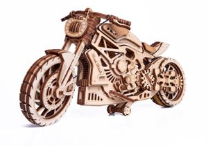 Wood Trick - Holz Modellbau Motorcycle DMS Motorrad 203 Teile