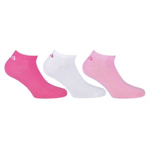 FILA Invisible Sneakers Socken Uni, 3 Paar - Kurzsocken, Logobund, uni, 35-46 Pink Panther 35-38 (3-5 UK)